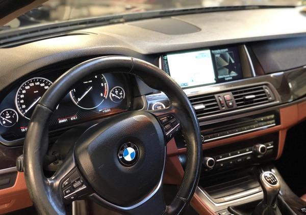 BMW Seria 5 cena 52900 przebieg: 280000, rok produkcji 2013 z Żyrardów małe 742